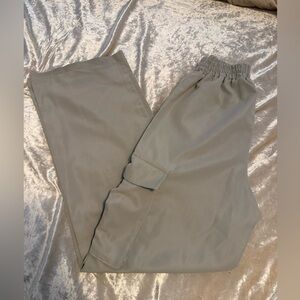 Light gray cargo pants